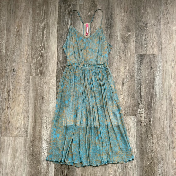 Plenty by Tracy Reese printed midi slip style dress - Picture 6 of 16